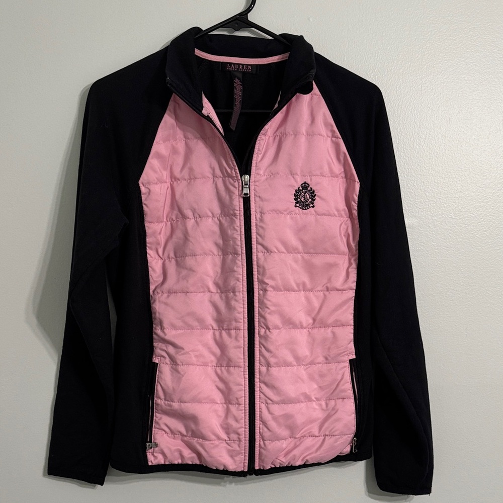 Ralph Lauren Pink and Black Jacket